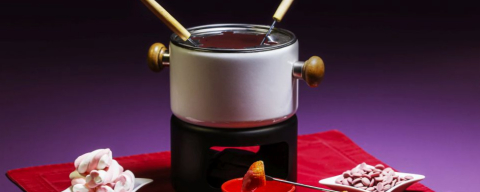 Fondue de Ruby com iogurte