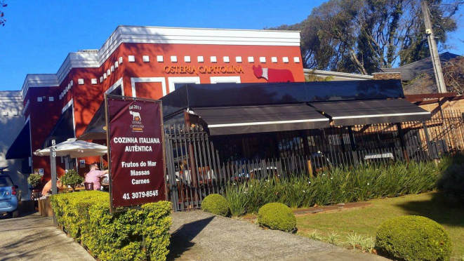 A Osteria Capitolina está localizada no Ahú, bem pertinho do MON.   | Foto: Anacreon de Téos. 