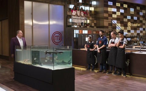 Alta gastronomia com peixes de rio e de mar desafia cozinheiros do MasterChef