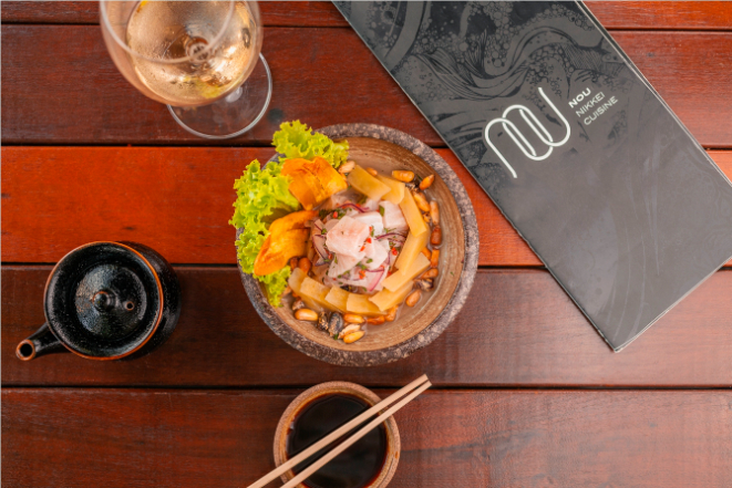 Peruvian Classic, ceviche do Nuu Nikkei. Foto: Divulgação. 