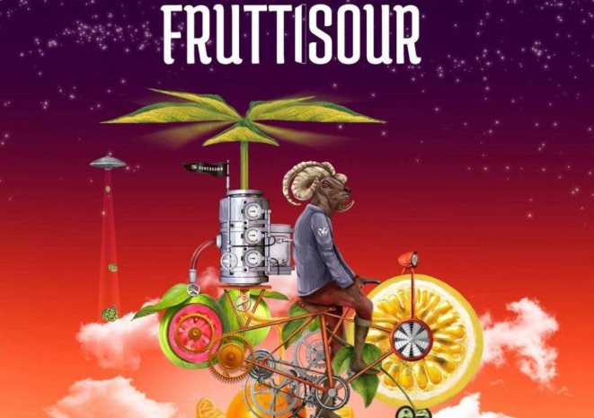 Fruttisour, a nova cerveja da Bodebrown, que está sendo lançada neste fim de semana. 