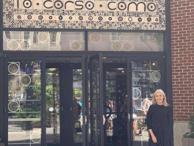 Um pouco da Itália em NYc com a Corso Como e eu que nunca apareço nas fotos