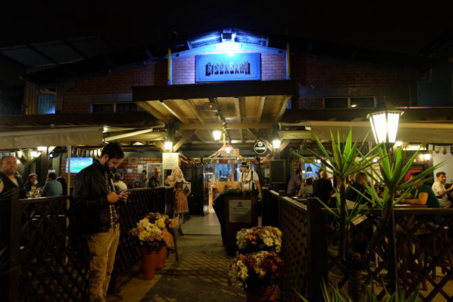 Fachada do bar Estação em Blumenau. Foto: Divulgação