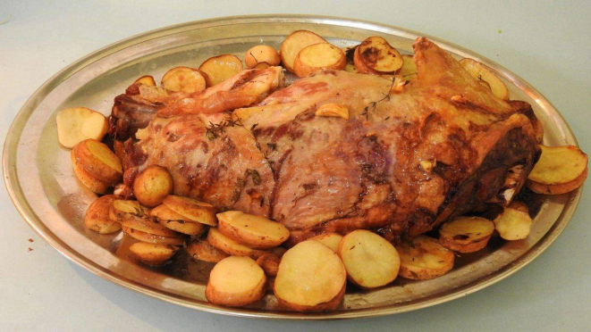 O cordeiro que chora (Le gigot qui pleure).