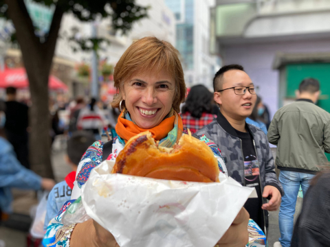 De aroma celestial, Guōkuī é uma comida de rua verdadeiramente maravilhosa!