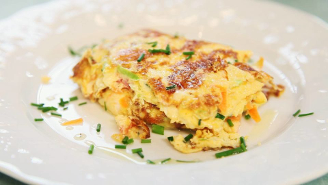 Receita rápida, fácil e saborosa de omelete