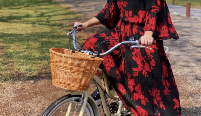 Passeio de bike no Virá.