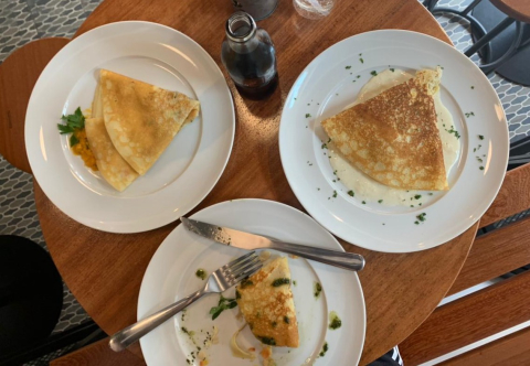 Crepe de rua com a cara de Paris é a atração do novo Vedette