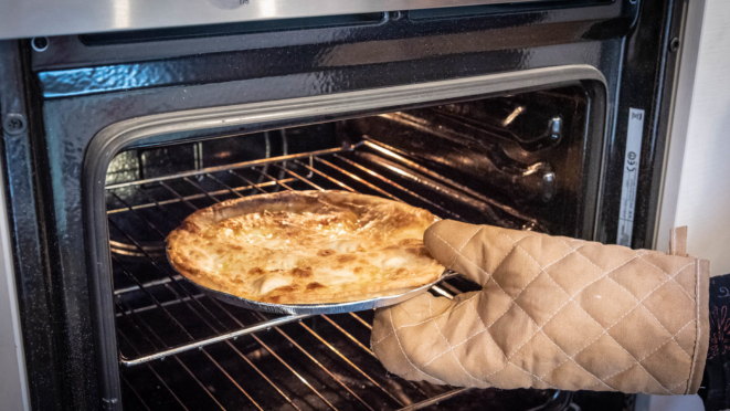 Versão Home Made da focaccia Manuelina é feita com  ingredientes de primeira qualidade 