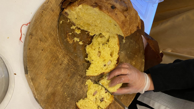 Panetone salgado é feito com massa de croissant 