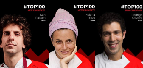 Brasil tem nove chefs que disputam um lugar na lista dos 100 melhores do The Best Chef Awards