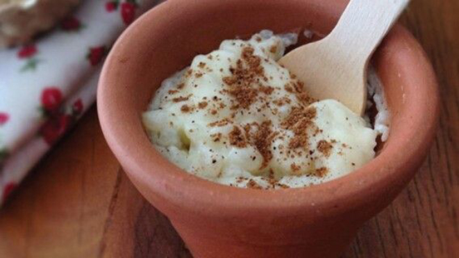 Arroz doce cremoso. Foto: Divulgação/Tio João