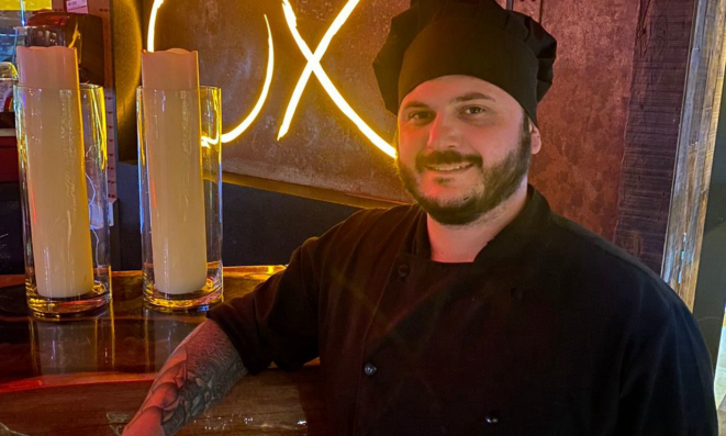 Leandro Fernandes, o novo chef da OX Room SteakHouse. 