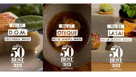 World’s 50 Best Restaurants divulga parte da lista dos melhores do mundo, que tem três brasileiros