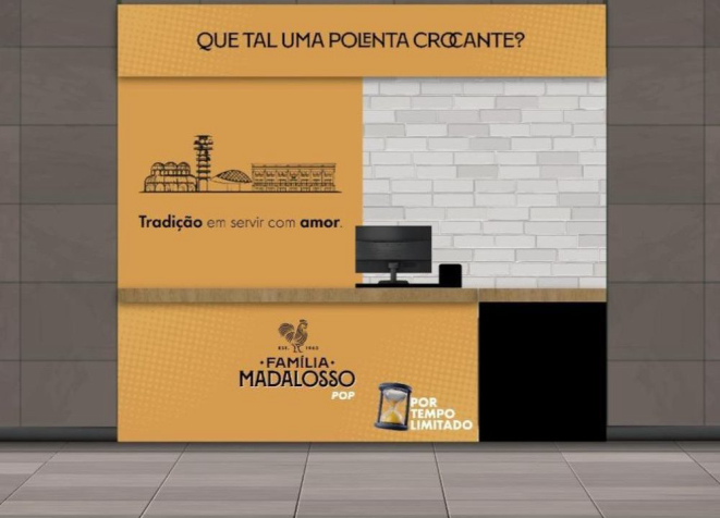 Nova unidade popup do tradicional restaurante Madalosso, na Mercadoteca.