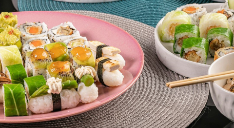 Restaurantes criam pratos veganos adaptados da tradicional culinária japonesa