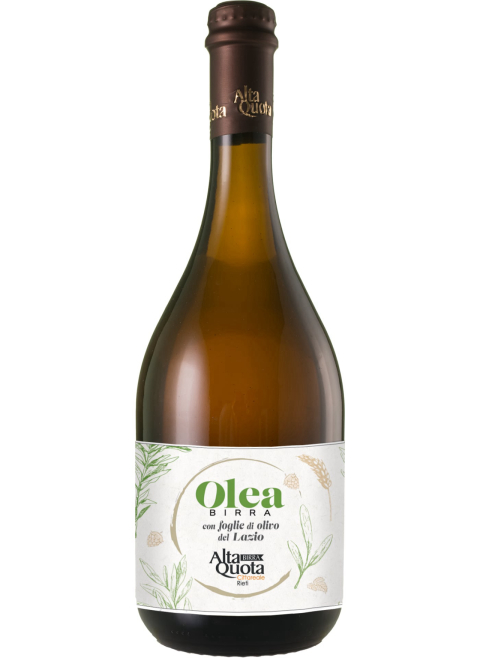 Cerveja artesanal feita de folhas de oliveira