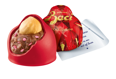 Valentine’s Day tem bombom Baci com sabor framboesa