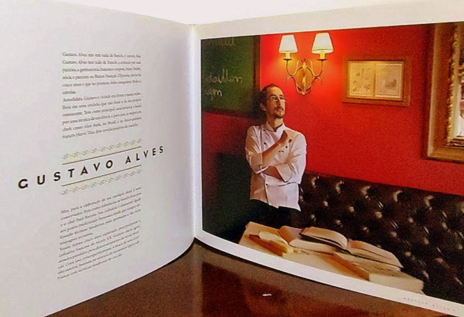 As páginas do livro Marca de Chef, que escrevi em 2012, na referência ao Bistrô L'Épicerie. 