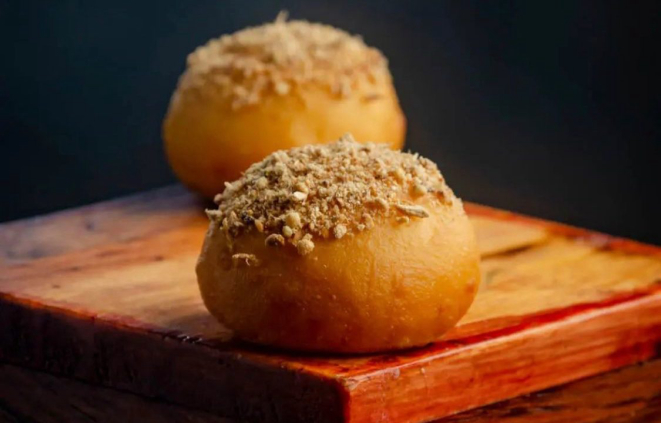 O sonho de cogumelos, também proveniente de pequenos produtores, é leve e aerado. Foto: Reprodução/Instagram