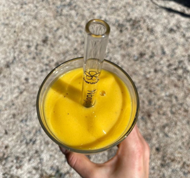 Fácil e rápido de preparar, o Smoothie é opção nutritiva de bebida. 