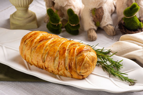 Quer inovar no almoço de Páscoa? Aposte no Strudel de Bacalhau