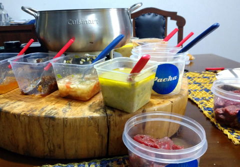 Delivery de fondue, para aquecer os dias frios que estamos vivendo