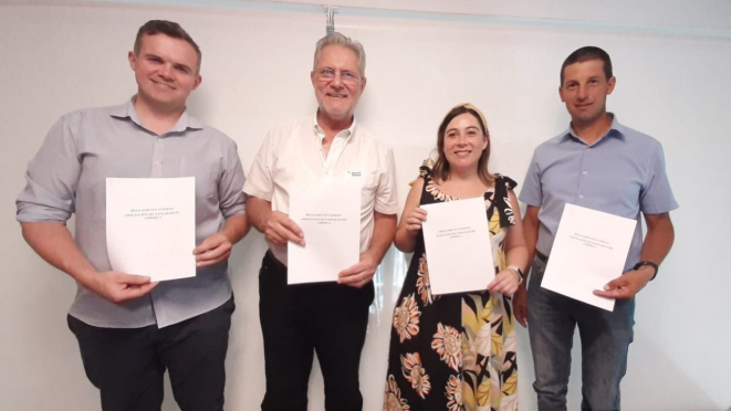  André Gasperin, Miguel Fontana,&nbsp; Manuela Astaburuaga,&nbsp; Fernando Piccardo fazem parte da comissão da AEA.