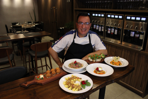 Chef italiano Augusto Piras vai cozinhar em noite especial do Euro Bistrô