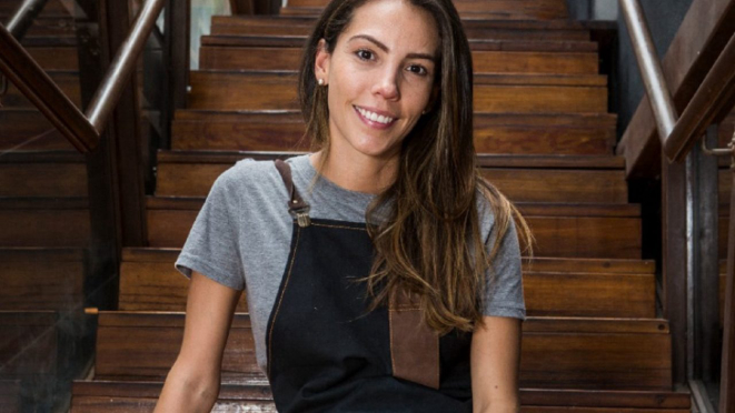 Tássia Magalhães, chef do restaurante italiano Nelita, em São Paulo.