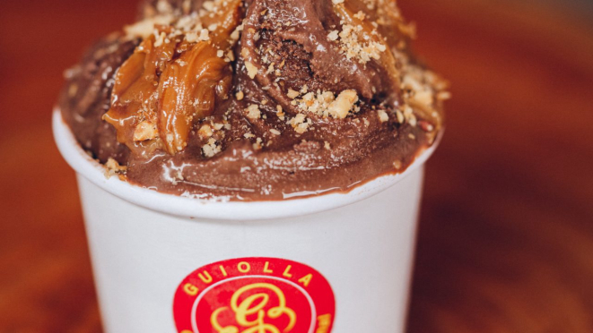 Gelato do Guiolla Hamburgueria e Gelateria. Foto: divulgação 