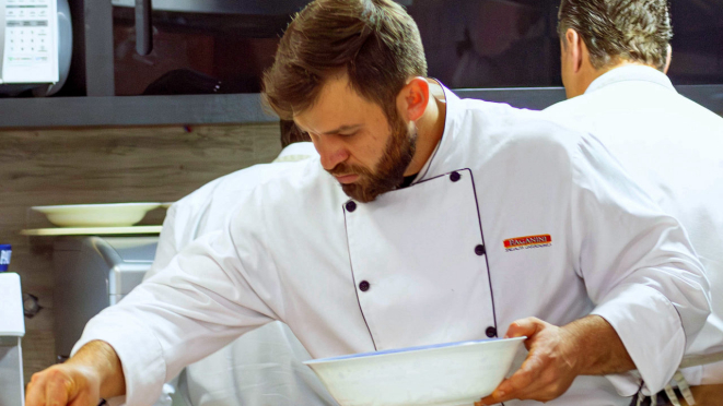 Chef Leonardo Kaseker, da Trivvia Gastronomia, foi o responsável pela criação dos pratos. 