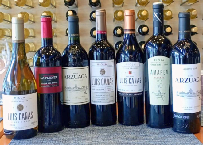 Os sete vinhos espanhóis selecionados pelo sommelier da Decanter, Thiago Locatelli, para jantar harmonizado na Enoteca Decanter.