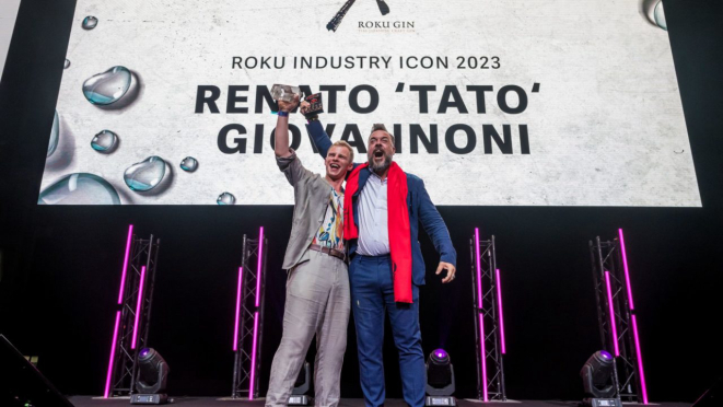  Renato 'Tato' Giovannoni: Ícone da Indústria em 2023 pelo The World’s 50 Best Bars. 