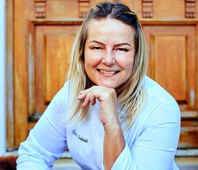 Vania Kreknisni, chef e proprietária do Limoeiro - Casa de Comidas. | Foto: Divulgação