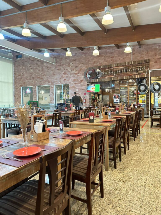 O Anarco Restaurante, no Mercado Municipal de Curitiba. Foto: divulgação