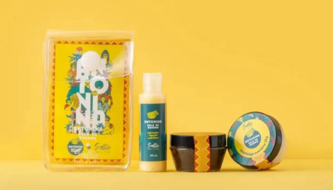 Marca paranaense lança linha de cosméticos inspirados pela bala de banana de Antonina