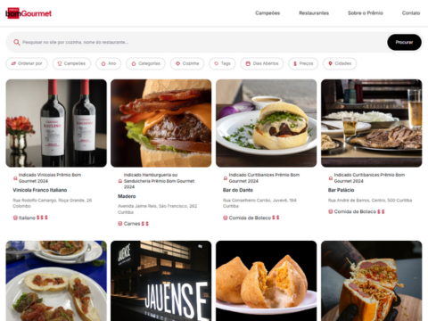 Guia do Prêmio Bom Gourmet no ar: veja como consultar para encontrar seu novo destino gastronômico