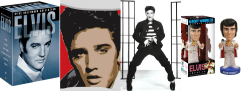 Acessórios com a cara do Rei do Rock, Elvis Presley