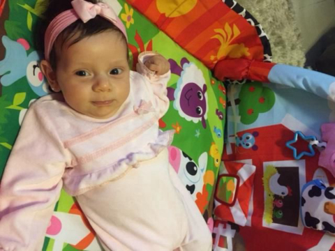 MEU BEBÊ: Mariana Savagin, 3 meses