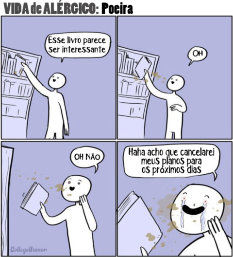 Alérgicos, uni-vos! Quem se identifica?