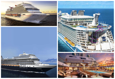 6 navios de cruzeiros que estreiam em 2016