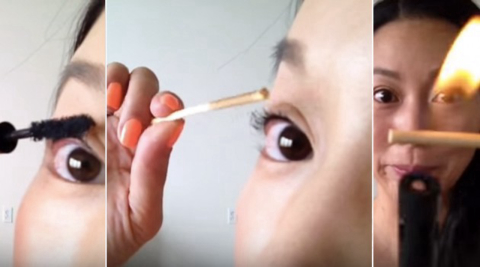 Coreanas estão usando fogo para curvar os cílios; conheça os perigos