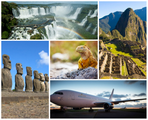 Viagem em jato privado visitará Foz do Iguaçu e outras “maravilhas” da América do Sul e Central