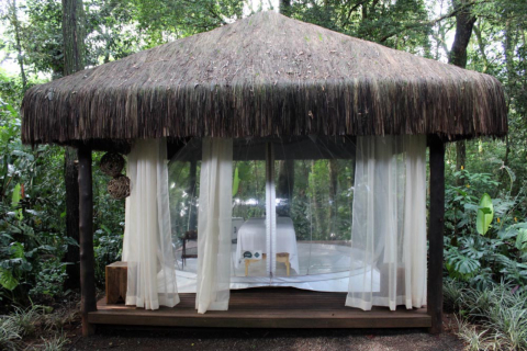 Bourbon Cataratas amplia experiência sensorial dos hóspedes com instalação ao ar livre da Bubble Pure Air