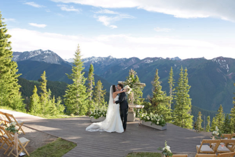 Casamento de inverno em Aspen