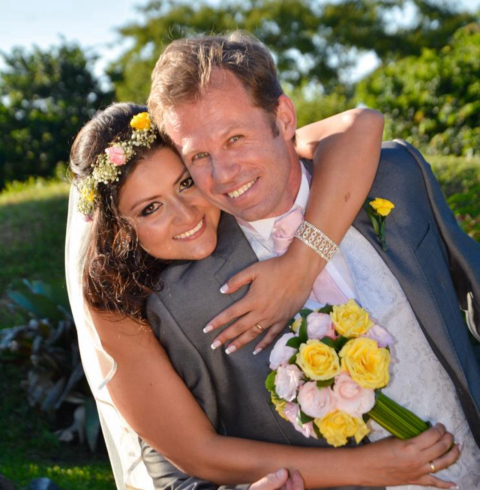 FELIZES PARA SEMPRE: Diana Carolina Clavijo Mora Gerszewski e Walério Gerszewski