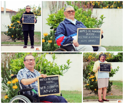 O que você gostaria de fazer antes de morrer? Eles revelaram