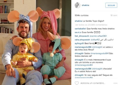 Shakira lança aplicativo para pais de primeira viagem