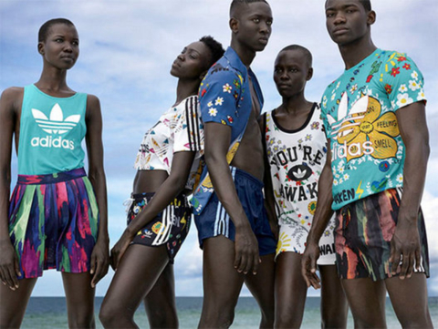 Adidas lança coleção luminosa em parceria com rapper Pharrell